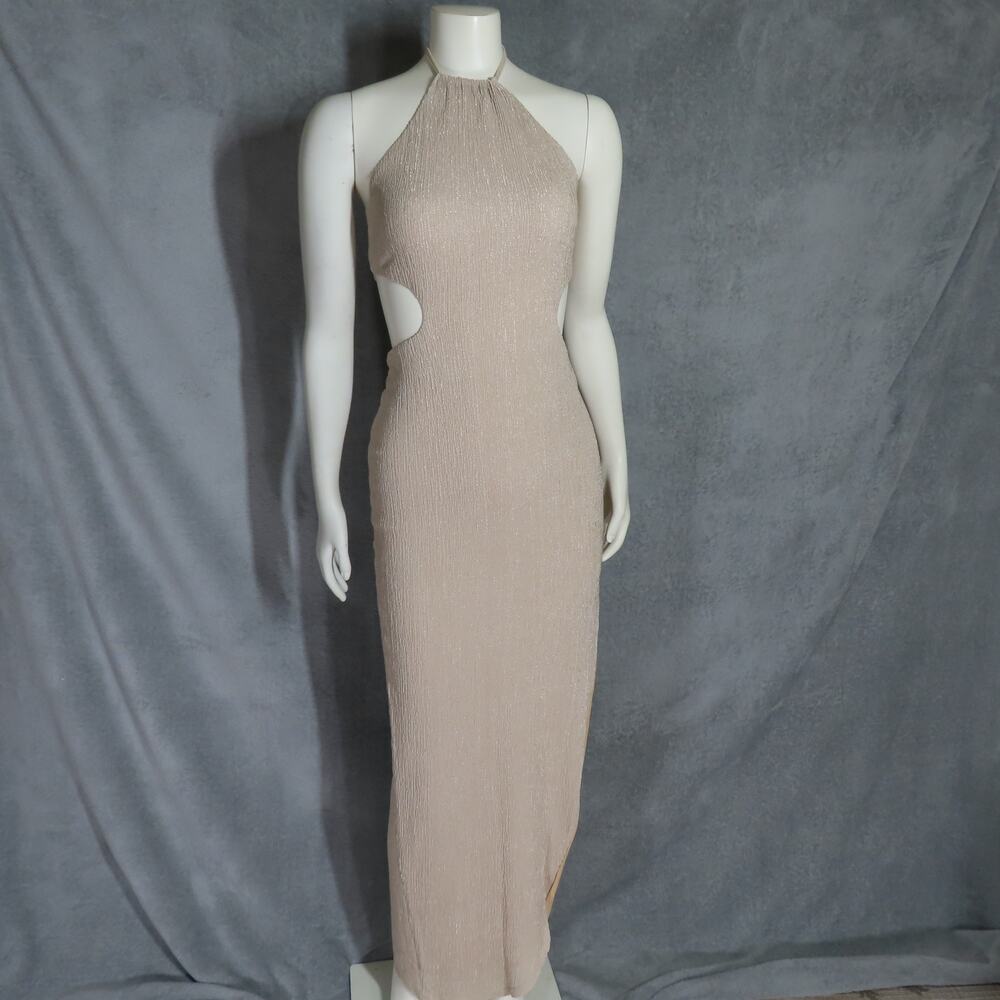 Rumer Gold Willow Cut-out Maxi Dress Size S